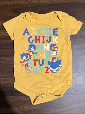 Baby boy Dr. Seuss onesie